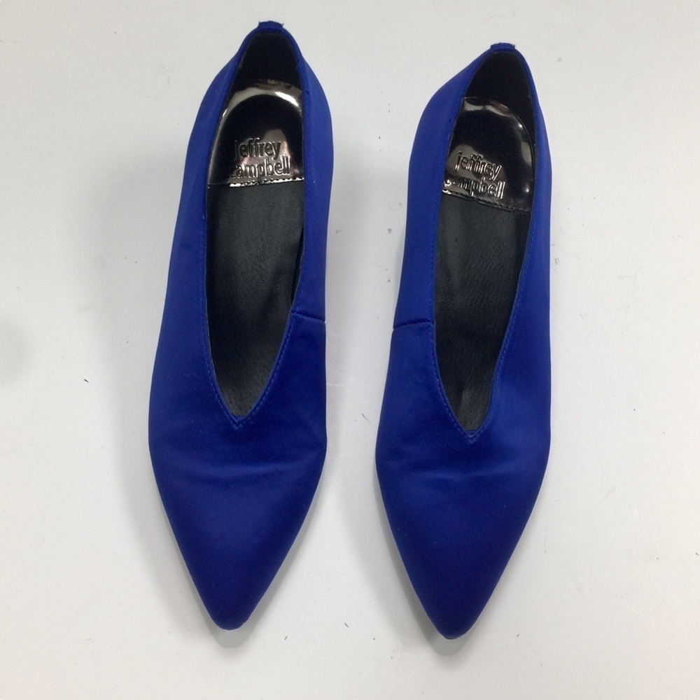 Jeffrey Campbell Blue Heels